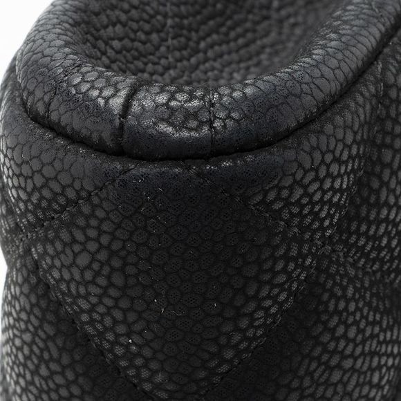 Chanel Matte Caviar Leather Chain Flap Clutch Bag - Picture 14 of 14